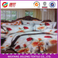 In stock 3D 100% polyester bedding sets for india market